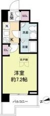 セレニテ難波プリエの間取り画像