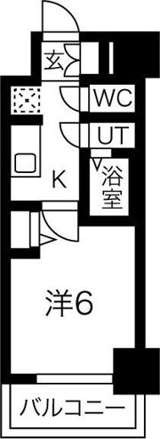 ファステート難波ヴィラントの間取り画像