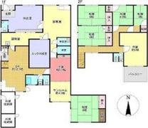 城東区東中浜2丁目店舗兼住居の間取り画像