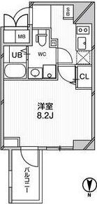 エグゼ難波南VIの間取り画像