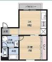 グランツ鴫野東の間取り画像