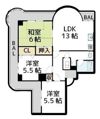リヴィエール川西の間取り画像