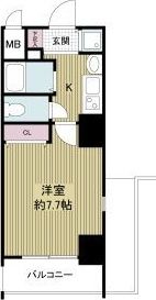 アーバンフラッツ難波東（旧La Douceur難波東）の間取り画像