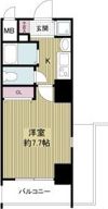 アーバンフラッツ難波東（旧La Douceur難波東）の間取り画像