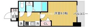 エスリード京橋グランツの間取り画像