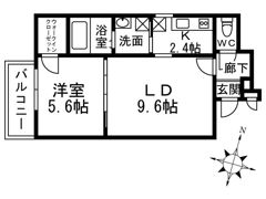 チェリーブロッサムIII番館の間取り画像
