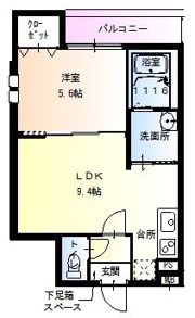 フジパレス平野西II番館の間取り画像