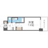 S-RESIDENCE難波大国町dominaの間取り画像