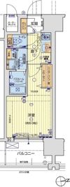 レオンコンフォート難波南IIの間取り画像