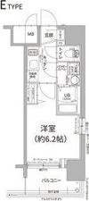 エスリード難波ザ・プレミアの間取り画像