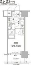 エスリード難波ザ・プレミアの間取り画像