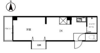 ハイツフルネスの間取り画像