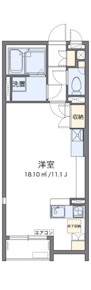 レオネクストAZALEAの間取り画像
