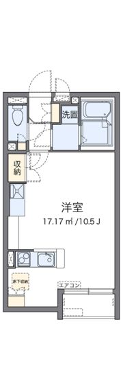 レオネクストケイスピリット桜坂の間取り画像