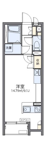レオネクストエスプリの間取り画像