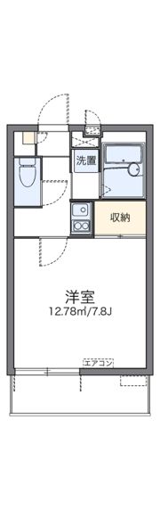 レオパレス石津西の間取り画像