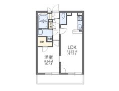 レオパレス大野芝IIの間取り画像