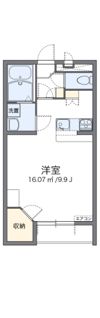 レオパレス大阪狭山IIの間取り画像