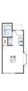 レオパレス千亀利の間取り画像