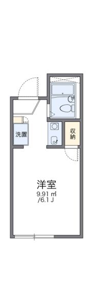 レオパレス千亀利の間取り画像