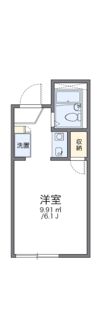 レオパレス千亀利の間取り画像