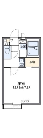 レオパレス外環富田林IIIの間取り画像