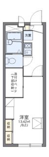 レオパレスフレンズの間取り画像