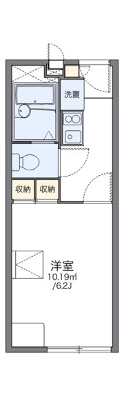 レオパレスマザーグースの間取り画像