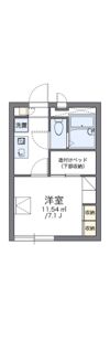 レオパレスハイムシードの間取り画像