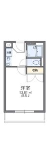 レオパレスサニーヒルの間取り画像