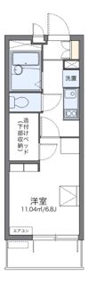 レオパレスおおさか御崎IIの間取り画像