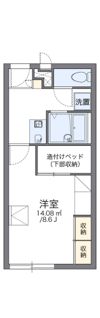 レオパレスカズIの間取り画像