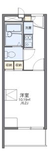 レオパレスグラン ビュイッソンの間取り画像