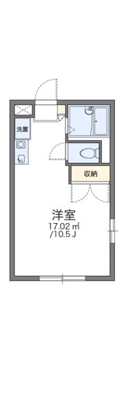 レオパレスSouth Forestの間取り画像