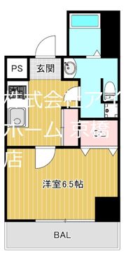 レクシア京橋の間取り画像