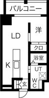 アイボリーポワント難波WESTの間取り画像