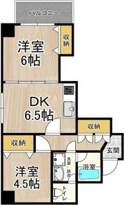 CITY SPIRE難波プレミアの間取り画像