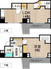 CITY SPIRE難波サウスタワーの間取り画像