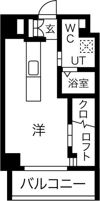 アイボリーポワント難波WESTの間取り画像