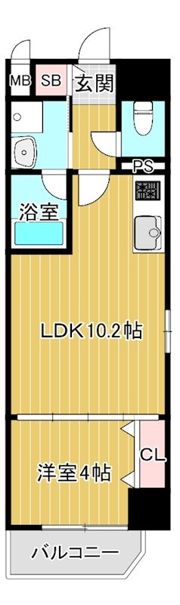 ラフォート城北公園の間取り画像