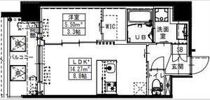 S-RESIDENCE難波西alterの間取り画像