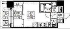 S-RESIDENCE難波西alterの間取り画像