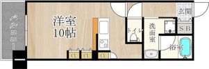 CITY SPIRE難波WESTの間取り画像