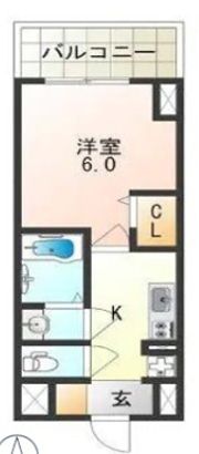 グランパシフィック塩草公園の間取り画像
