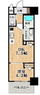 ふぁみ～ゆ平野の間取り画像
