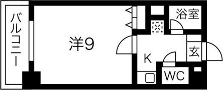 FRONT OF THE POLICE新光の間取り画像