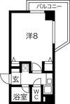 FRONT OF THE POLICE新光の間取り画像