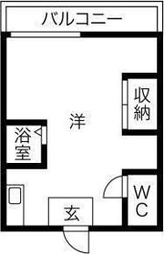 FERRAII番館の間取り画像