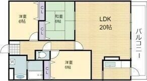 ナティーノースの間取り画像