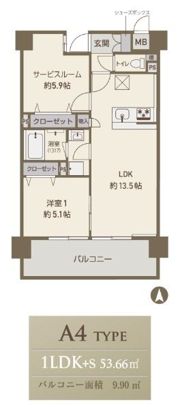 スクエアコート加美の間取り画像